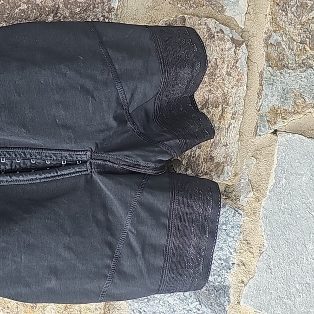 Faja Cachetera - Black Black Compression Corset G… - image 7